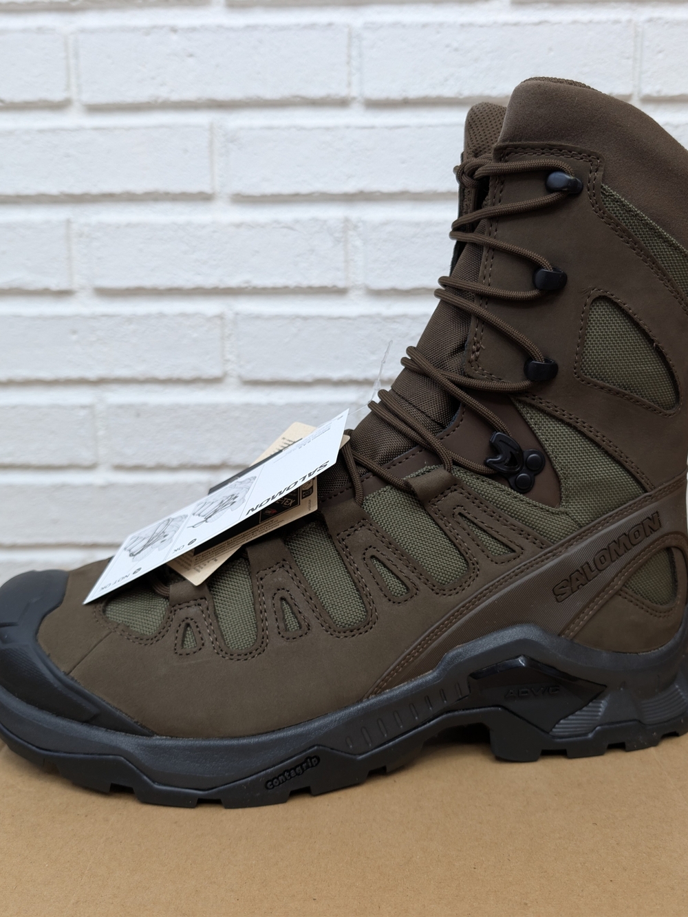 Salomon Men's Olive/Tan Tactical Hiking Boot